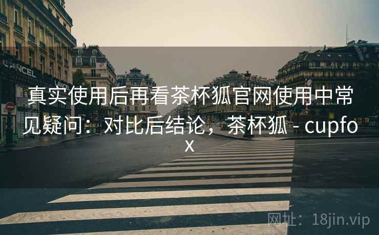 真实使用后再看茶杯狐官网使用中常见疑问：对比后结论，茶杯狐 - cupfox  第1张