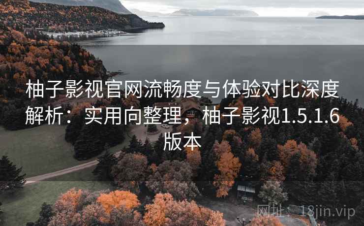 柚子影视官网流畅度与体验对比深度解析：实用向整理，柚子影视1.5.1.6版本  第2张
