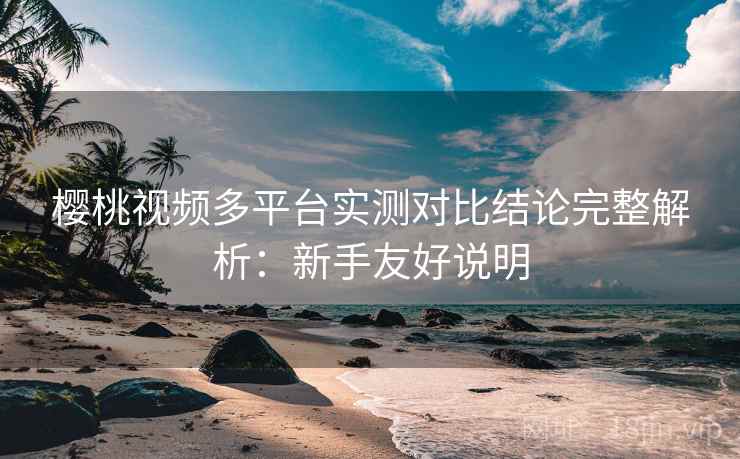 樱桃视频多平台实测对比结论完整解析：新手友好说明
